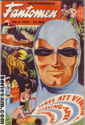 Fantomen 1950 nr 6 omslag serier