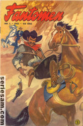 Fantomen 1953 nr 2 omslag serier