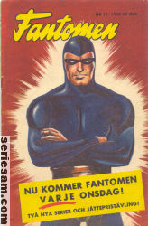 Fantomen 1958 nr 15 omslag serier