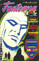 Fantomen 1975 nr 12 omslag serier