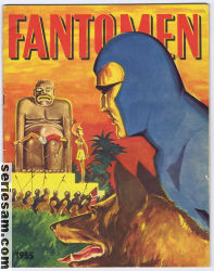 Fantomen julalbum 1955 omslag serier