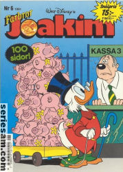 Farbror Joakim 1991 nr 6 omslag serier