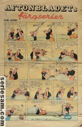 Färglådan Aftonbladets veckoserier 1936 nr 2 omslag serier