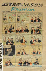 Färglådan Aftonbladets veckoserier 1936 nr 3 omslag serier