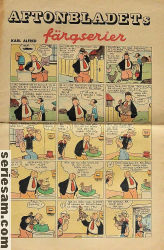 Färglådan Aftonbladets veckoserier 1937 nr 1 omslag serier Färglådan Aftonbladets veckoserier 1937 nr 1 omslag serier
