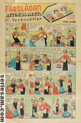 Färglådan Aftonbladets veckoserier 1937 nr 10 omslag serier Färglådan Aftonbladets veckoserier 1937 nr 10 omslag serier