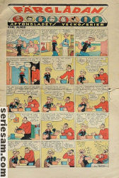 Färglådan Aftonbladets veckoserier 1937 nr 17 omslag serier Färglådan Aftonbladets veckoserier 1937 nr 17 omslag serier