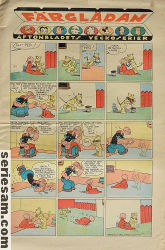 Färglådan Aftonbladets veckoserier 1937 nr 24 omslag serier Färglådan Aftonbladets veckoserier 1937 nr 24 omslag serier