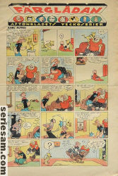 Färglådan Aftonbladets veckoserier 1937 nr 25 omslag serier Färglådan Aftonbladets veckoserier 1937 nr 25 omslag serier