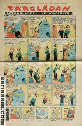 Färglådan Aftonbladets veckoserier 1937 nr 33 omslag serier
