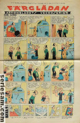 Färglådan Aftonbladets veckoserier 1937 nr 33 omslag serier Färglådan Aftonbladets veckoserier 1937 nr 33 omslag serier
