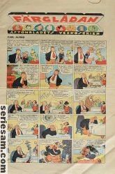 Färglådan Aftonbladets veckoserier 1937 nr 45 omslag serier