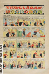 Färglådan Aftonbladets veckoserier 1937 nr 46 omslag serier Färglådan Aftonbladets veckoserier 1937 nr 46 omslag serier