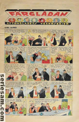 Färglådan Aftonbladets veckoserier 1937 nr 48 omslag serier