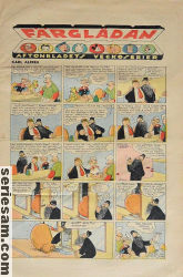 Färglådan Aftonbladets veckoserier 1937 nr 49 omslag serier Färglådan Aftonbladets veckoserier 1937 nr 49 omslag serier