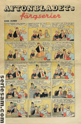 Färglådan Aftonbladets veckoserier 1937 nr 5 omslag serier Färglådan Aftonbladets veckoserier 1937 nr 5 omslag serier