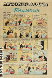 Färglådan Aftonbladets veckoserier 1937 nr 6 omslag serier
