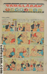 Färglådan Aftonbladets veckoserier 1939 nr 18 omslag serier