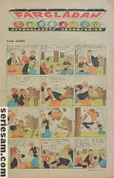 Färglådan Aftonbladets veckoserier 1939 nr 21 omslag serier