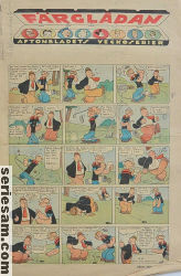 Färglådan Aftonbladets veckoserier 1939 nr 25 omslag serier