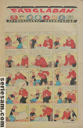 Färglådan Aftonbladets veckoserier 1939 nr 26 omslag serier