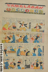 Färglådan Aftonbladets veckoserier 1939 nr 29 omslag serier