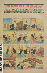 Färglådan Aftonbladets veckoserier 1939 nr 31 omslag serier
