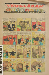 Färglådan Aftonbladets veckoserier 1939 nr 33 omslag serier