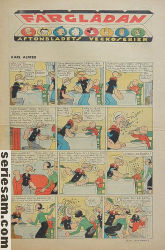 Färglådan Aftonbladets veckoserier 1939 nr 9 omslag serier