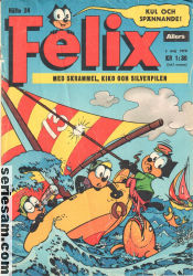 Felix 1970 nr 24 omslag serier