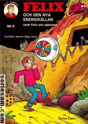 Felix äventyr 1980 nr 8 omslag serier Felix äventyr 1980 nr 8 omslag serier
