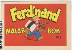 Ferdnand målarbok 1958 nr 2 omslag serier