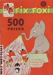 Fix och Foxi 1958 nr 1 omslag serier Fix och Foxi 1958 nr 1 omslag serier