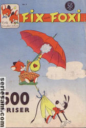 Fix och Foxi 1958 nr 2 omslag serier Fix och Foxi 1958 nr 2 omslag serier