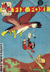 Fix och Foxi 1958 nr 4 omslag serier Fix och Foxi 1958 nr 4 omslag serier