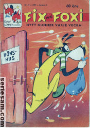 Fix och Foxi 1959 nr 19 omslag serier Fix och Foxi 1959 nr 19 omslag serier
