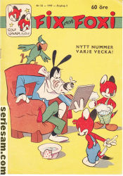 Fix och Foxi 1959 nr 22 omslag serier Fix och Foxi 1959 nr 22 omslag serier