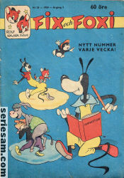 Fix och Foxi 1959 nr 28 omslag serier