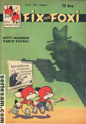 Fix och Foxi 1959 nr 45 omslag serier Fix och Foxi 1959 nr 45 omslag serier