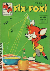 Fix och Foxi 1960 nr 10 omslag serier
