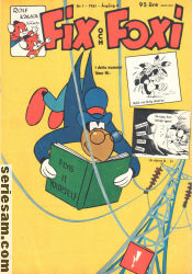 Fix och Foxi 1961 nr 1 omslag serier