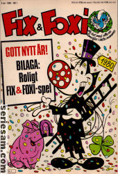 Fix och Foxi 1980 nr 1 omslag serier