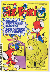 Fix och Foxi 1980 nr 17 omslag serier