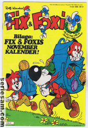 Fix och Foxi 1980 nr 21 omslag serier