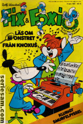 Fix och Foxi 1981 nr 10 omslag serier