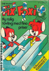 Fix och Foxi 1981 nr 12 omslag serier
