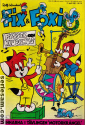 Fix och Foxi 1981 nr 16 omslag serier