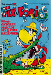 Fix och Foxi 1981 nr 19 omslag serier