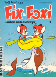 Fix och Foxi album 1972 nr 1 omslag serier