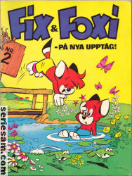 Fix och Foxi album 1973 nr 2 omslag serier